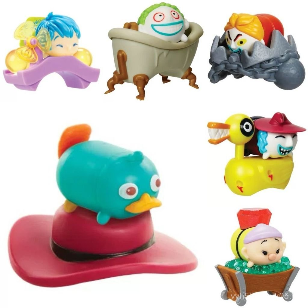 เวอร์ชั่นญี่ปุ่นสินค้าจํานวนมาก Hard Tuo Songsong ตุ๊กตา Jenga Platypus กังวล Happy การ์ตูนรุ่นของเล