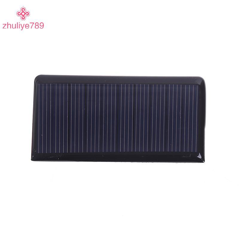 <zhuliye789> 1ชิ้นแผงโซลาร์เซลล์5V 60MAสําหรับแผงโซลาร์เซลล์ขนาดเล็กชาร์จและพลังงานไฟฟ้าที่ดี