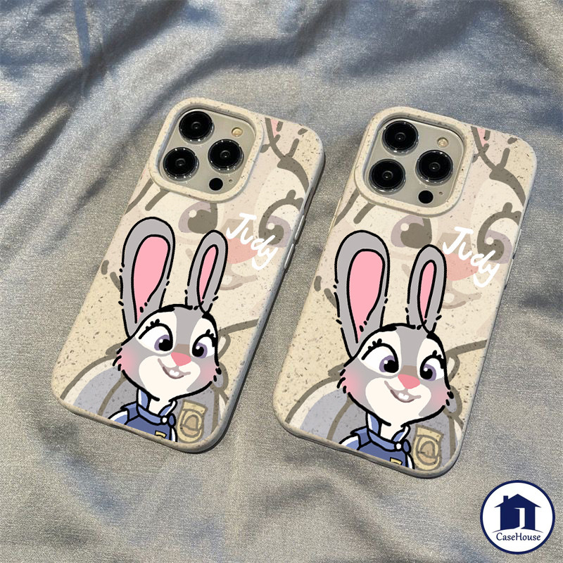 เคสไอโฟน11 ซูมการ์ตูนน่ารักสุนัขจิ้งจอกกระต่ายนุ่มคู่สำหรับ iPhone 17 11 13 12 16 15 14 Pro Max Max 7Plus 8 16 6s 7 Plus - รูปที่ 3