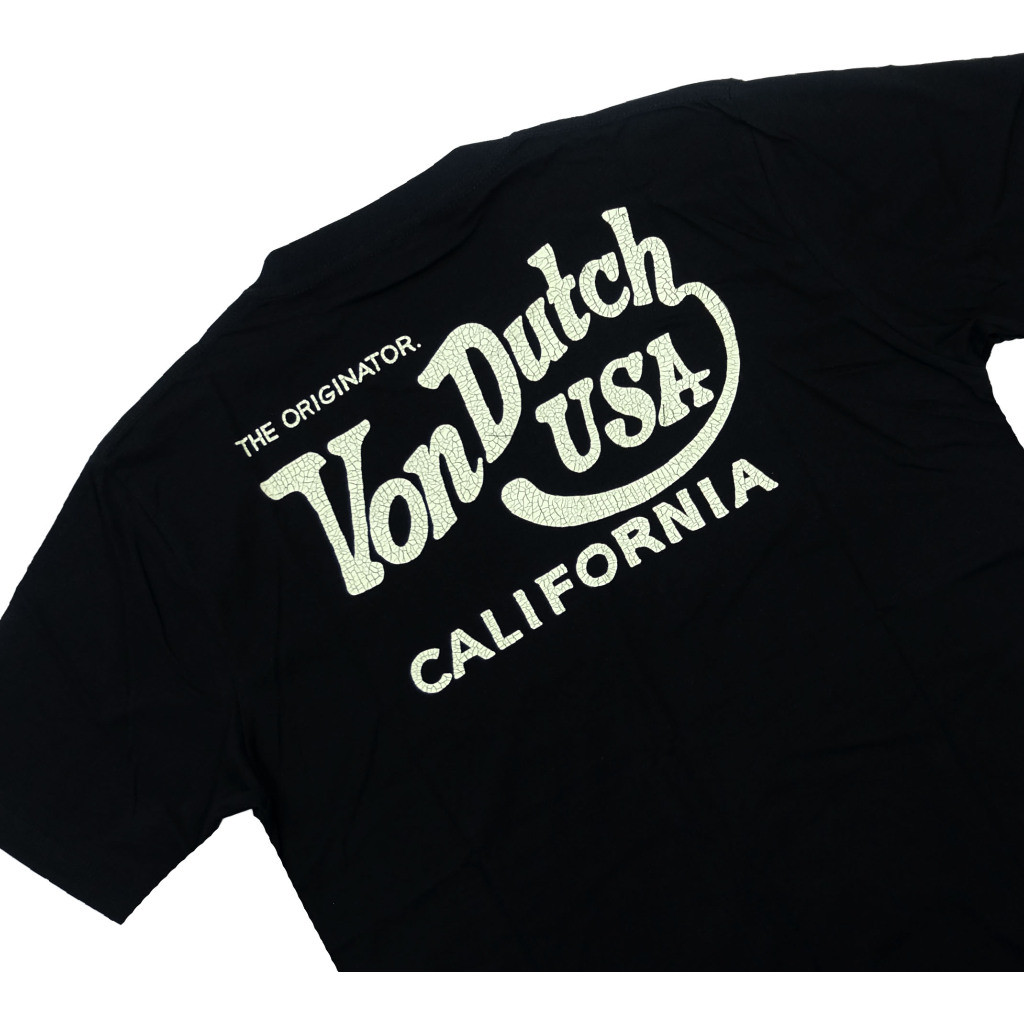 เสื้อยืด Von Dutch Q18 สีดํา