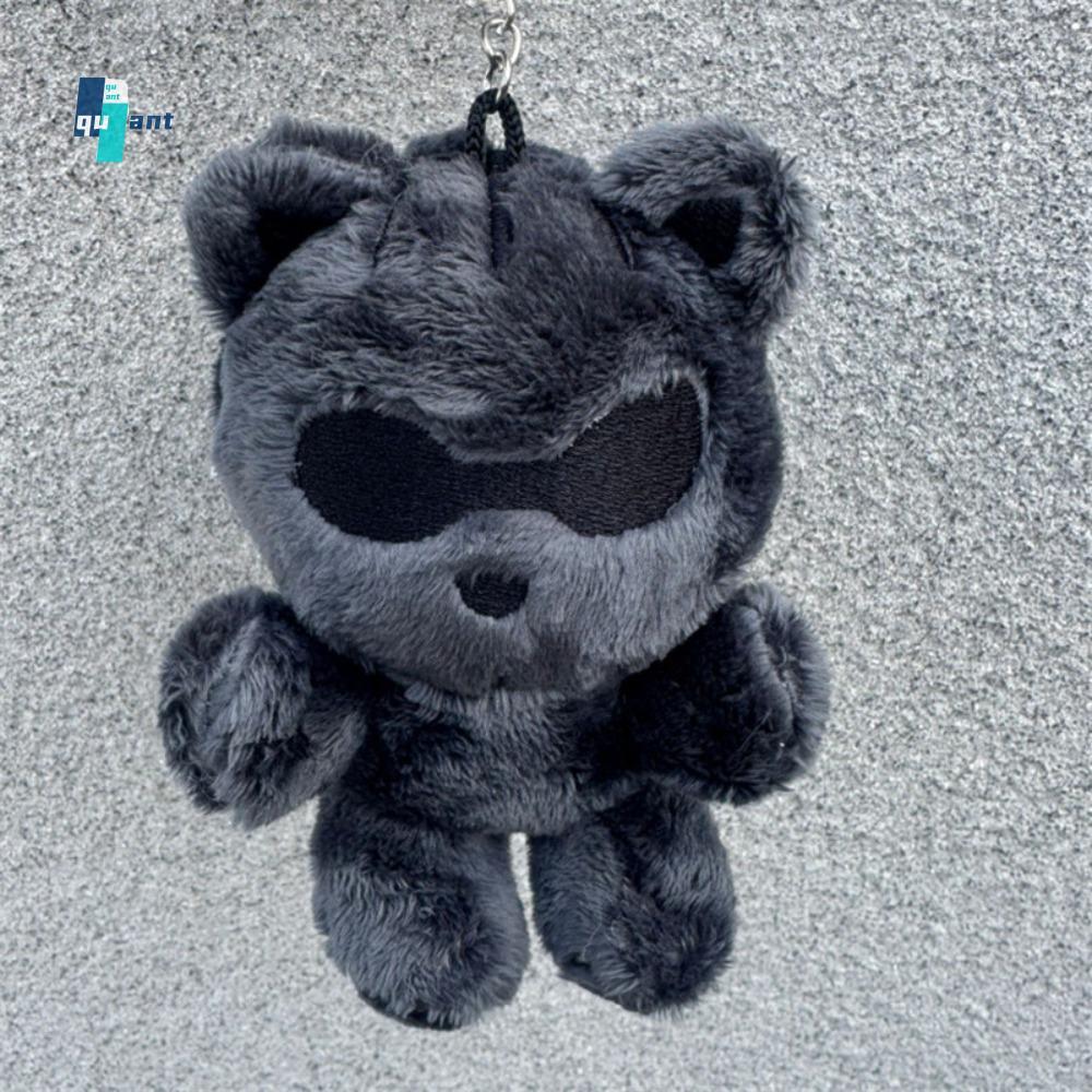 QUANTUMSKY สีดํา|พวงกุญแจ, PP Cotton Kawaii J-hope พวงกุญแจ,จี้รถ Hip-pop การ์ตูนแฟนคอลเลกชัน Plush 