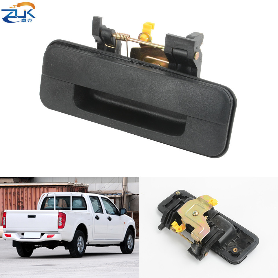ZUK Auto Car Trunk Tail Gate Handle สีดําสําหรับ Great Wall Wingle 3 Wingle 5 Steed V240 V200 2006-2