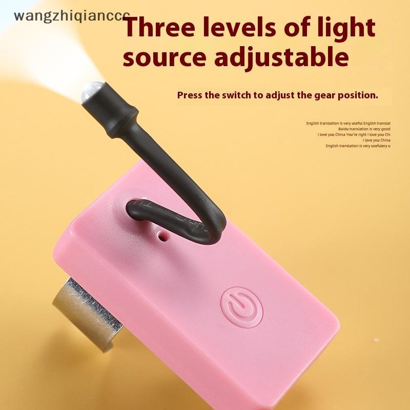 Hot เครื่องมือหยิบหูโคมไฟนิ้วหัวแม่มือแบบชาร์จไฟได้ไฟถอดขี้ผึ้งสามระดับสําหรับทําความสะอาดที่ใช้งานได้จริงหูแสงเลือกอุปกรณ์นิ้วหัวแม่มือ. - รูปที่ 4