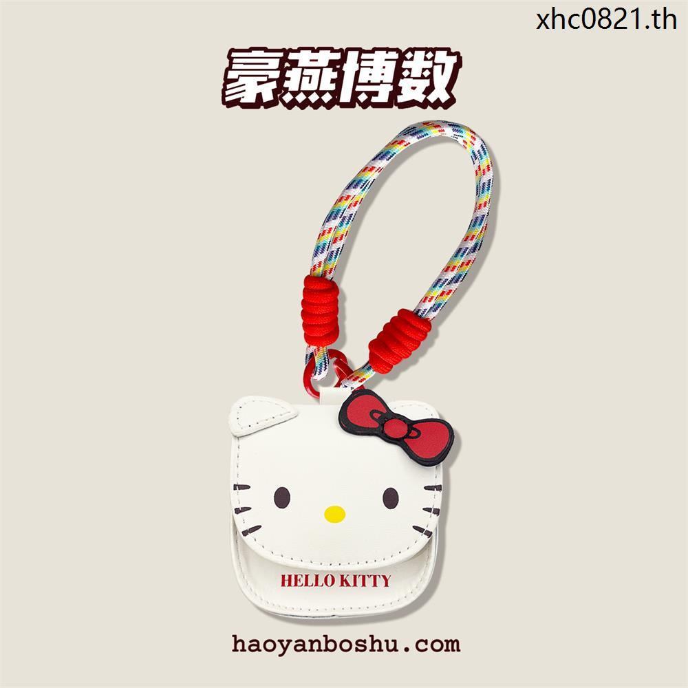 แมวน่ารักหูฟังกระเป๋าเหมาะสําหรับLenovo Lenovo LE302 เส้นทแยงมุมปรับสีสันสายคล้องมือLe302 Miniกระเป๋