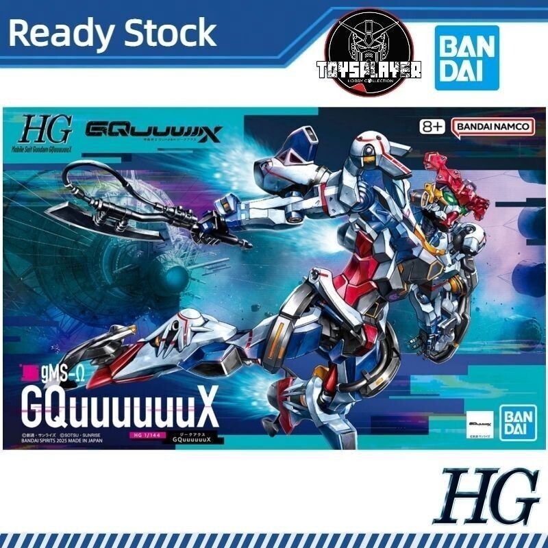 BANDAI HG 1/144 GQuuux กันดั้มโมเดล