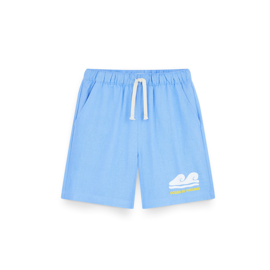 AIIZ (เอ ทู แซด) - AIIZ กางเกงขาสั้นเด็กผู้ชายเอวยางยืดพิมพ์ลาย