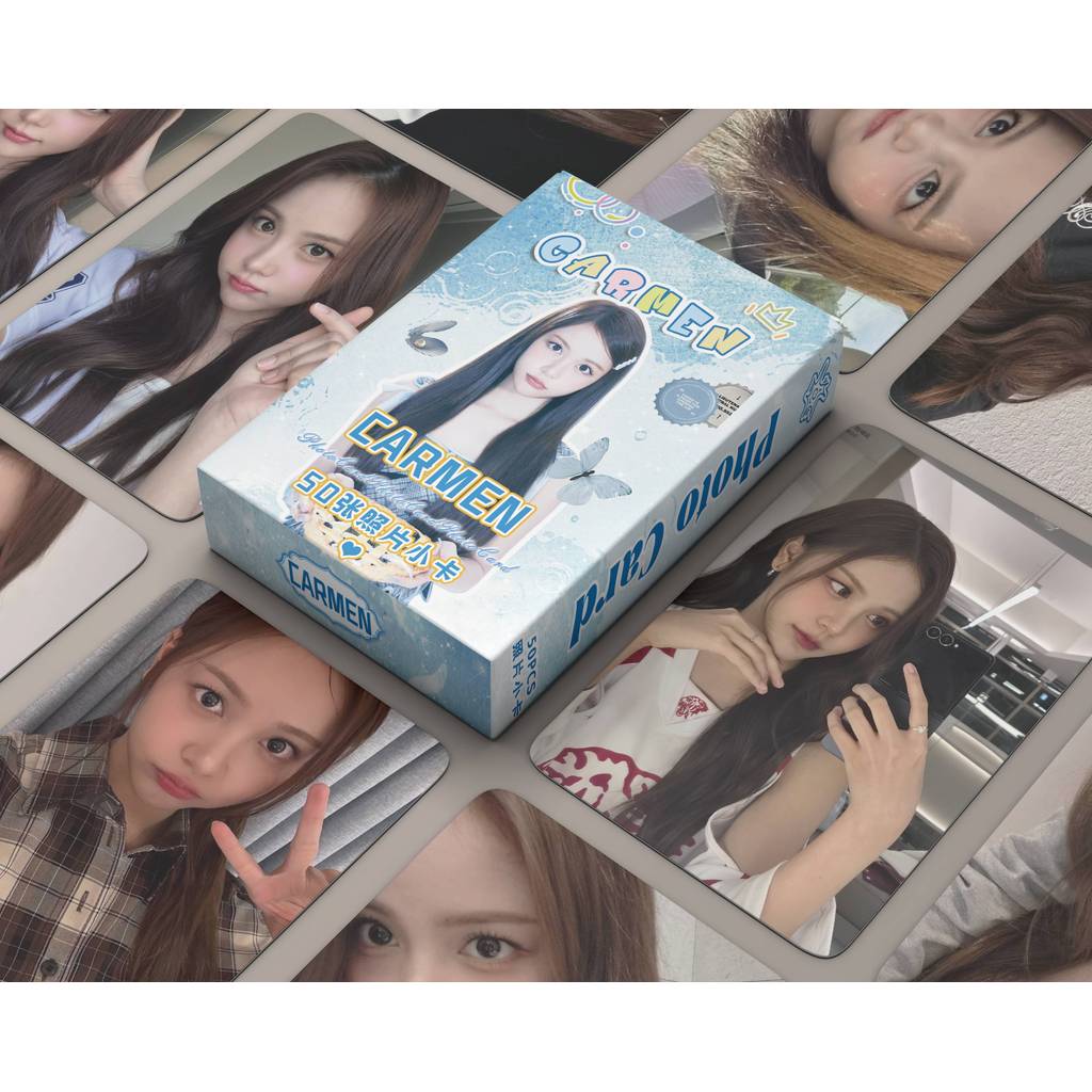 4-50pcs H2H Hearts2Hearts CARMEN FOCUS The Chase Lomo Cards Makestar Soundwave POB Photocard JIWOO Y