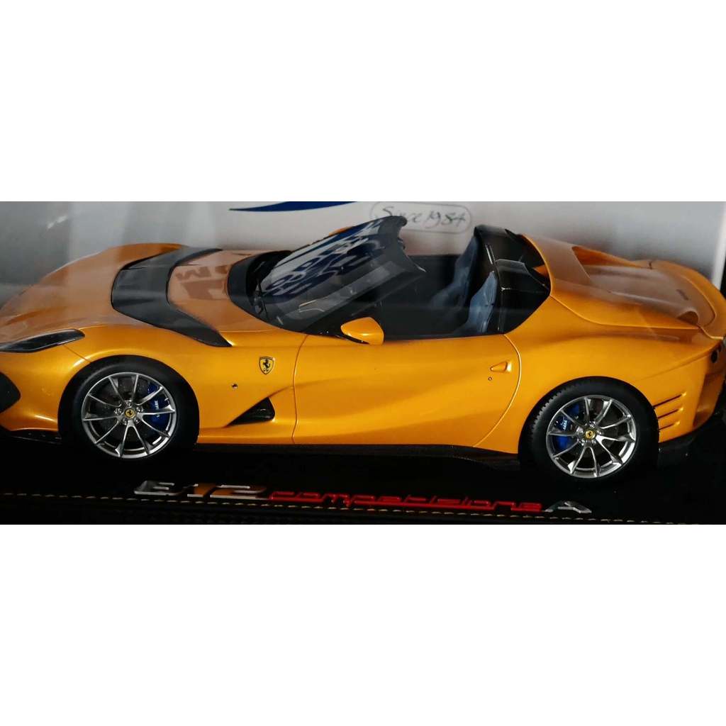 BBR 1: 18 812 Competizione A Convertible 812 Track Version Ferrari รถจําลองรุ่น Leak Picking ข้อเสนอ