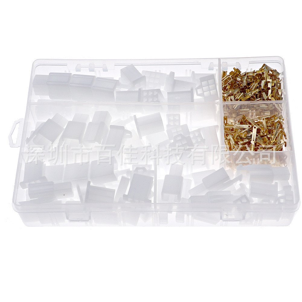 รถจักรยานยนต์ 6-Pin Connector 4-Terminal 40 2.8mm380PCS3 2 ชุดรถ EJYY