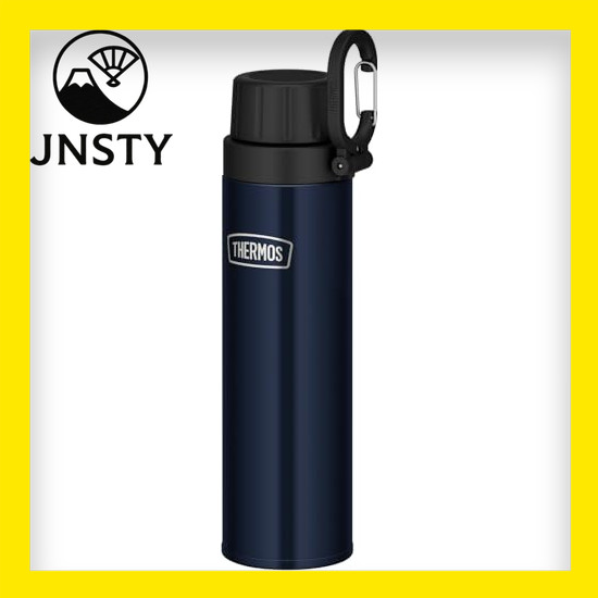 【Direct From Japan】 Thermos Outdoor Series Water Bottle with Carrying Loop 500ml Midnight Blue Cold 