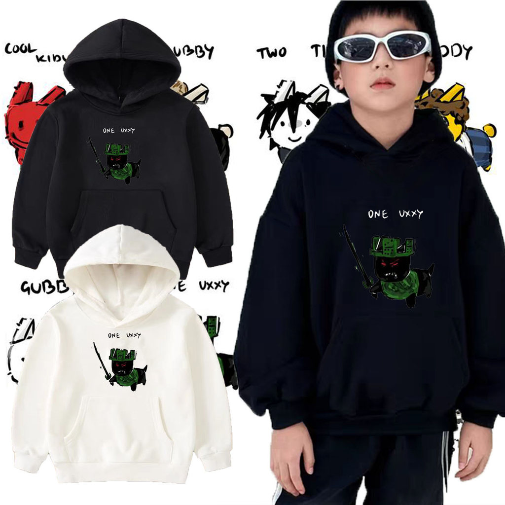 Roblox c00lkidd Kids Hoodie | Shedletsky Blame John Gubby Forsaken 1x1x1x1 007n7 | Cotton Gamer Styl