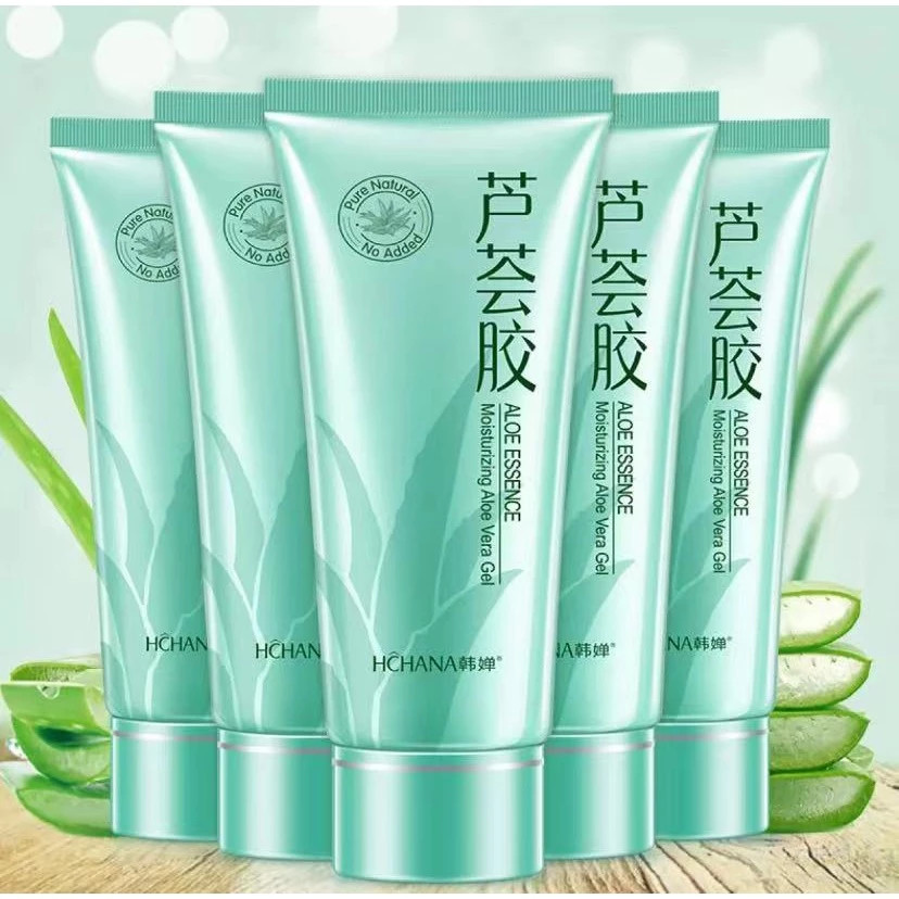 HACHAAN ALOE VERA Organic Gel ออร์แกนิก 100% ALOE VERA Leaves Fresh Skin Care