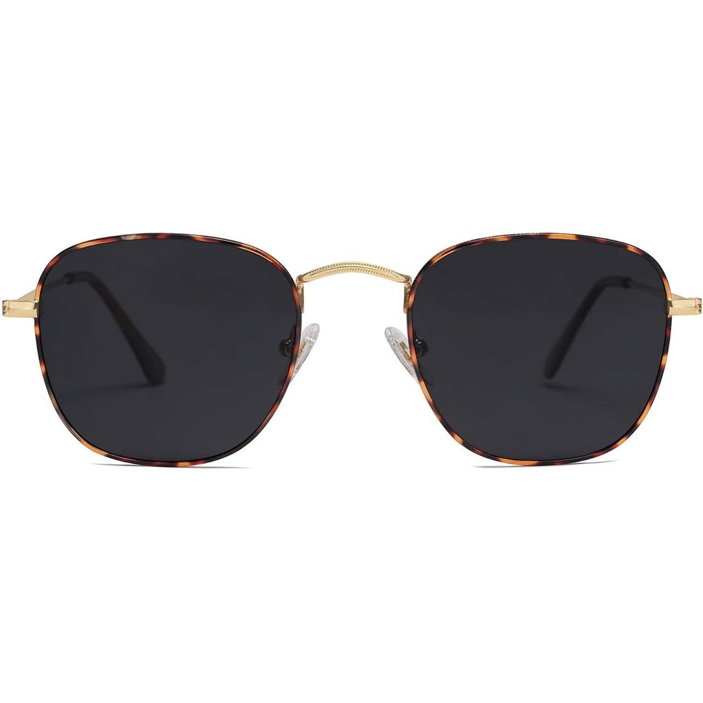 SOJOS Square Polarized Sunglasses for Men Women Classic Vintage Retro Style SJ1143