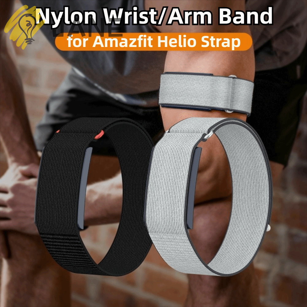 JANE Sport Band Bicep Band, Breathable Adjustable Fitness Tracker Strap, Nylon Loop Design Arm/Ankle