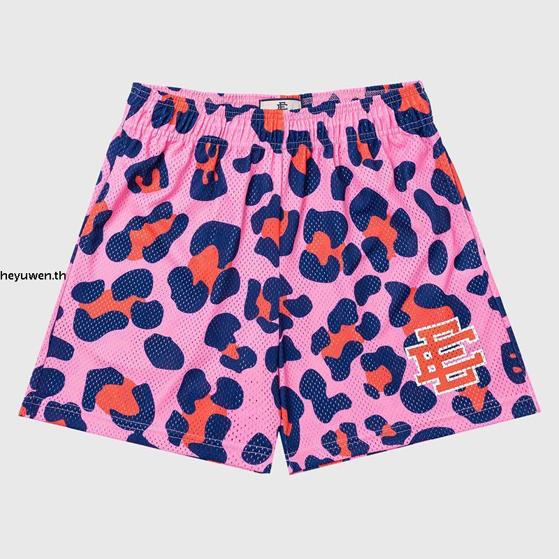 [คลังสินค้าพร้อม] Eric Emanuel EE Basic Mesh Sports Shorts NEW YORK CITY SKYLINE 2025 กางเกงขาสั้นออ