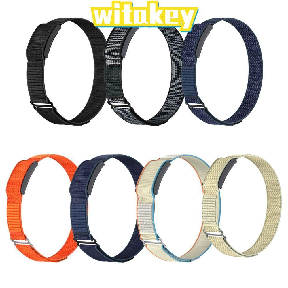 WITAKEY Sport Band, Nylon Loop Design Fitness Tracker Strap, Breathable 22mm Adjustable Bicep Band ส