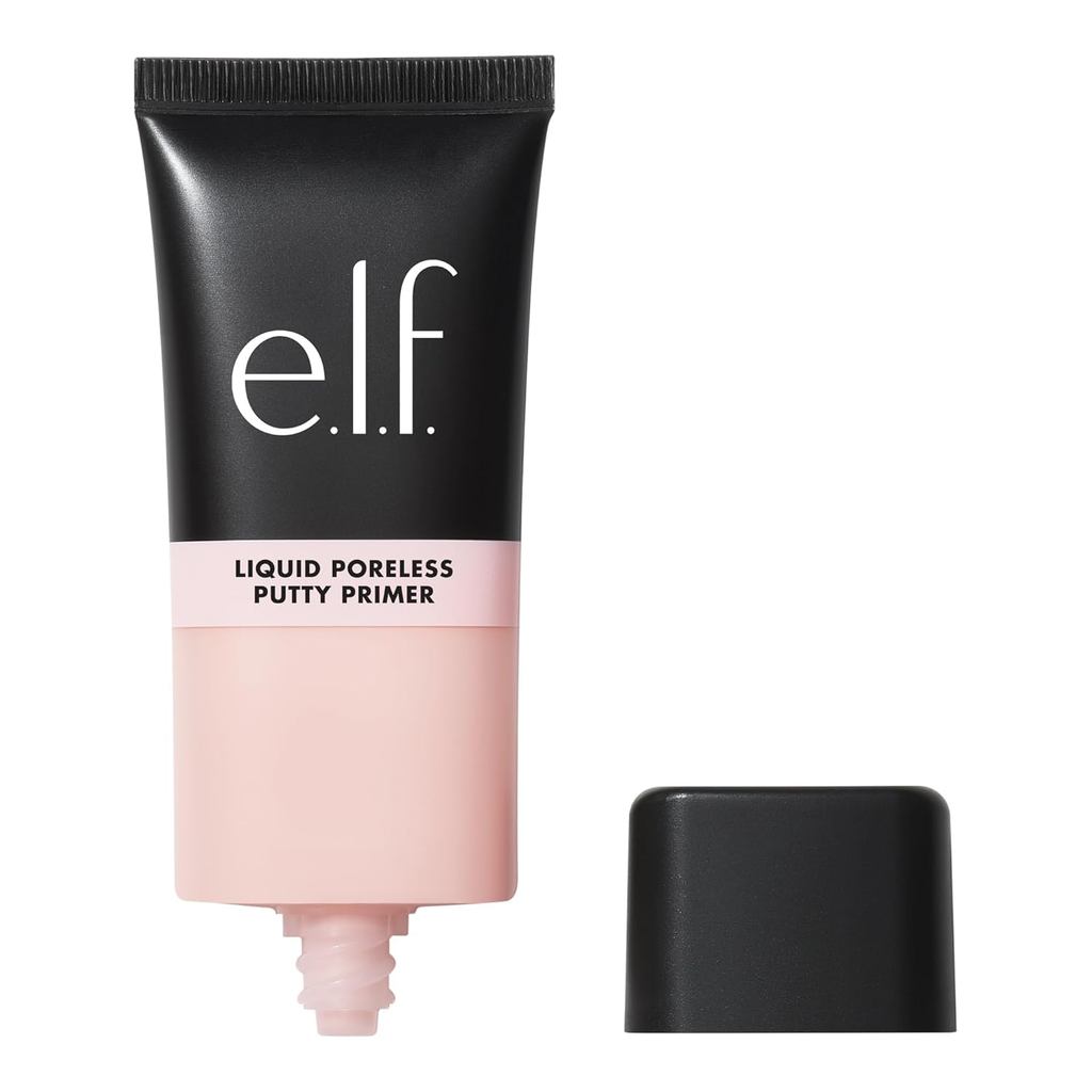 Elf Liquid Poreless Putty Primer ไพรเมอร์เนื้อบางเบา ใช้งานได้นาน ทำให้ผิวดูเรียบเนียน