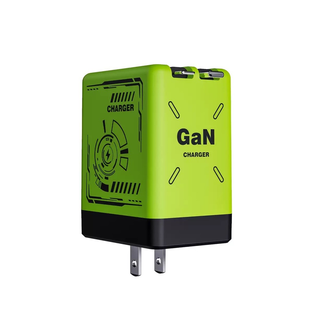 แบบพกพาสายคู่ GaN Wall Charger 120W High-Power Fast รูปที่ 7
