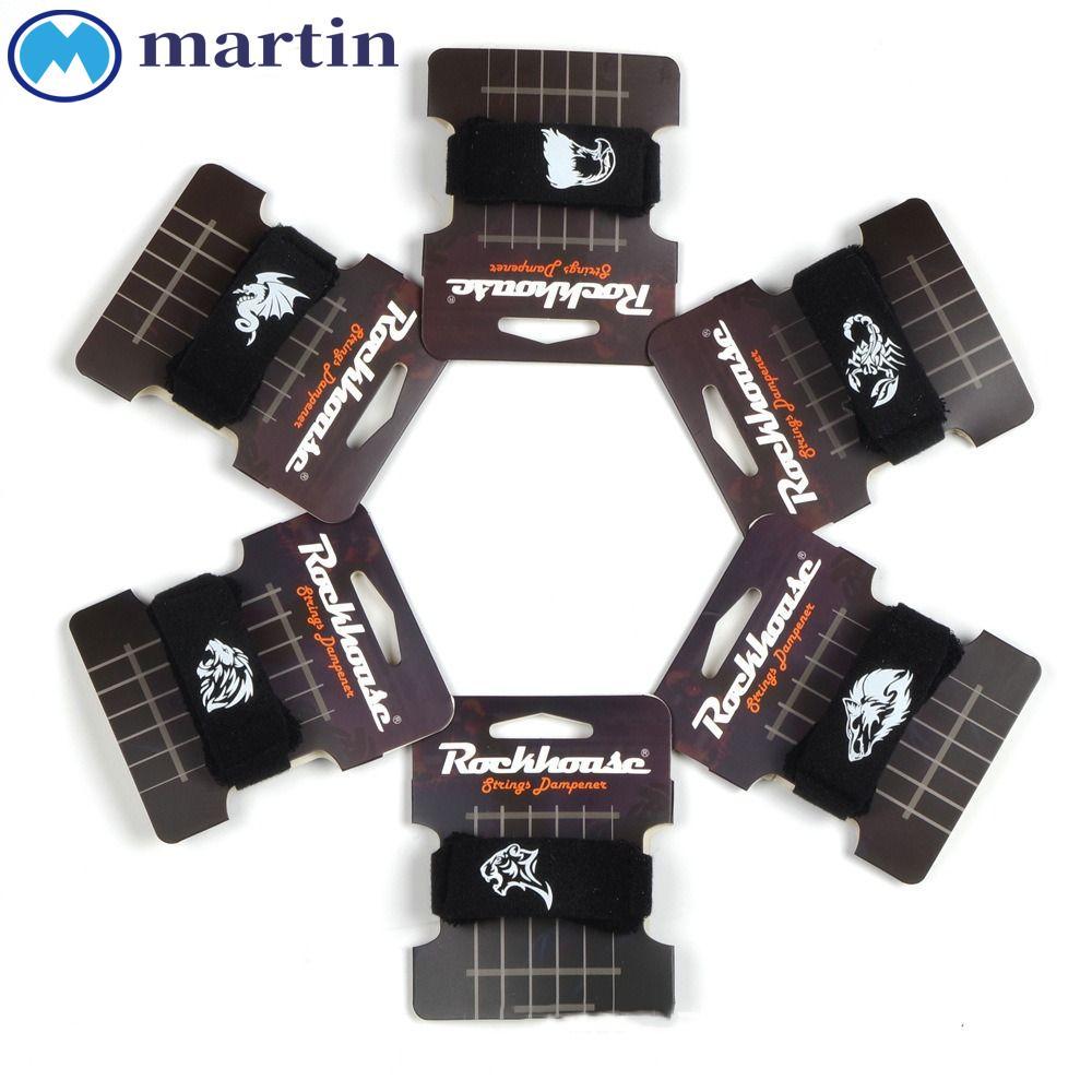 MARTIN Fret Wrap Guitar, Noise ติดตั้งง่ายกีตาร์ Beam Tape, Guitar Fret Wrap สายกีตาร์ห่อเสียง Dampe