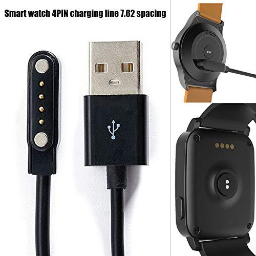 Universal Smart Watch Charger USB Power 4 Pin spacing Magnetic Charging Cables for Smart Watch GT88 