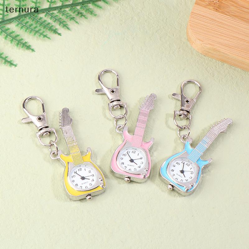 Ternura แฟชั่นน่ารักกระเป๋าจี้แหวนนาฬิกา Creative นาฬิกาควอตซ์แขวนใหม่