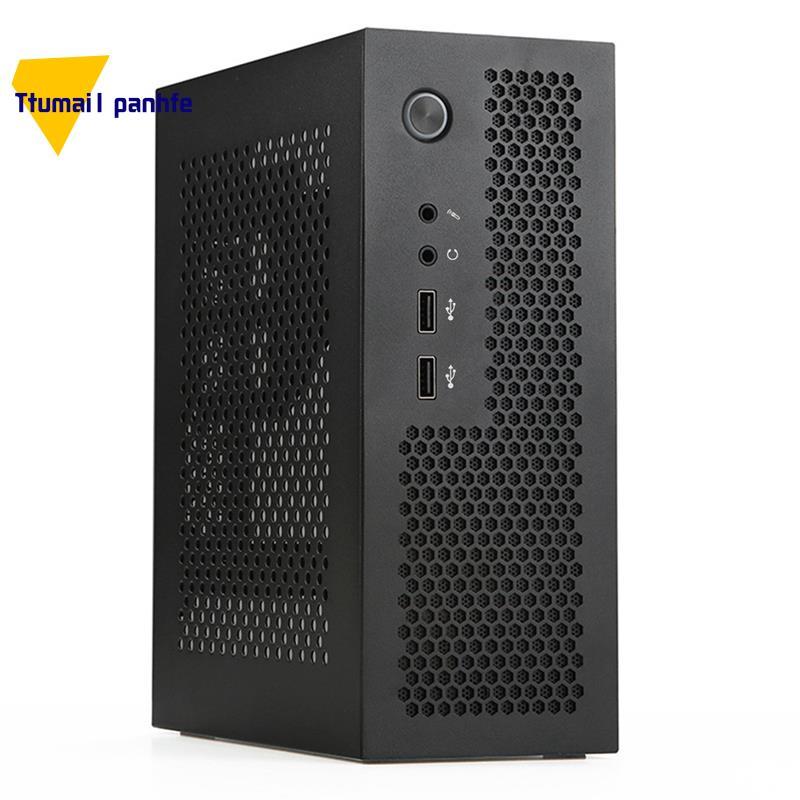 A09 HTPC เคสคอมพิวเตอร์ Mini ITX Gaming PC แชสซีเดสก์ท็อปแชสซี USB2.0 เคสคอมพิวเตอร์ เคสคอมพิวเตอร์ท