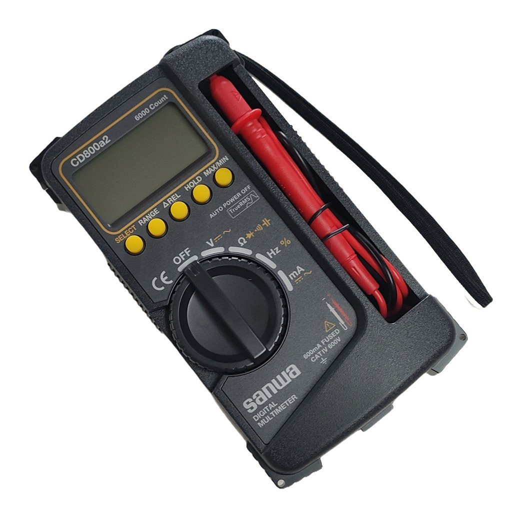 Sanwa sanwa CD800A2/A3 แชสซีที่มีประสิทธิภาพจริงๆมัลติมิเตอร์แบบดิจิตอลแบบบูรณาการมัลติมิเตอร์ช่างไฟ