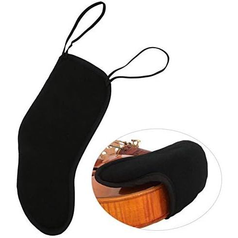 ไวโอลินไหล่ REST Flannelette Pad ไวโอลิน Chin REST Pad ฝาครอบสําหรับ 3/4 4/4 ไวโอลินอุปกรณ์เสริม