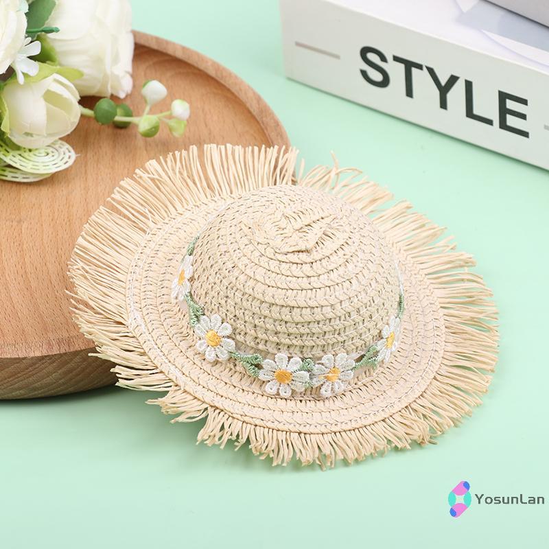 YosunLan] ตุ๊กตา Handmade หมวก Sun สําหรับ 1/6 ตุ๊กตาอุปกรณ์เสริมตุ๊กตาน่ารักหมวกโบว์ตกแต่งตุ๊กตาหมวกเด็กของขวัญใหม่