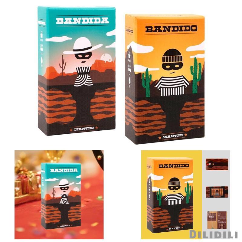 [Dilidili] การ์ดเกม Prison Break Creative Casual Game เกมกระดานหนีแบบโต้ตอบ