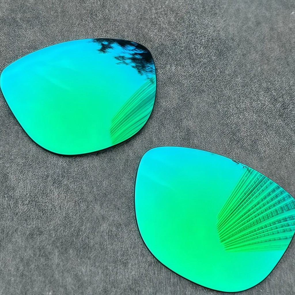Haloak เลนส์เปลี่ยนโพลาไรซ์ป้องกันรอยขีดข่วนสําหรับแว่นกันแดด Oky Frogskins Asian Fit OO9245