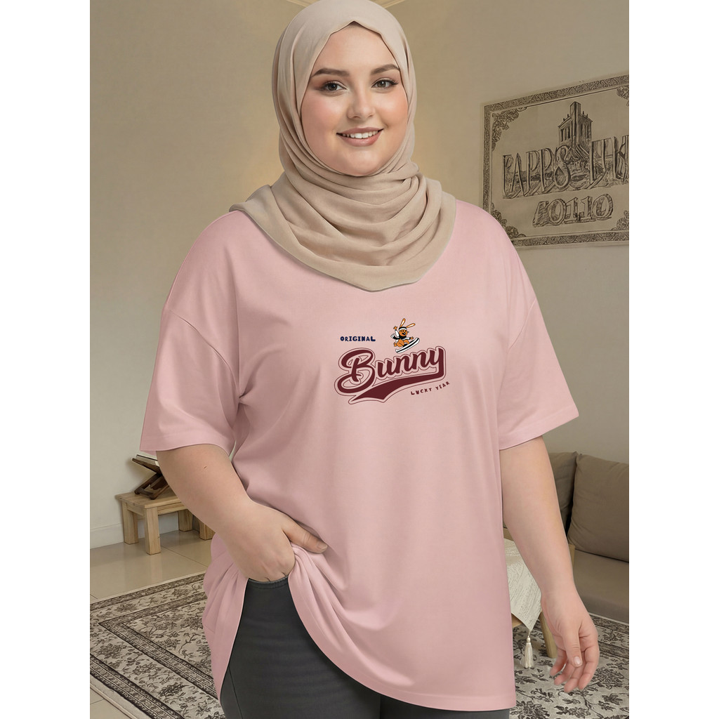 2Y881 [AIYOU] XL-5XL T เสื้อผู้หญิง Plus ขนาด Tshirt เสื้อผ้าผู้หญิงสุภาพสตรี Crop Top เสื้อผ้าสไตล์