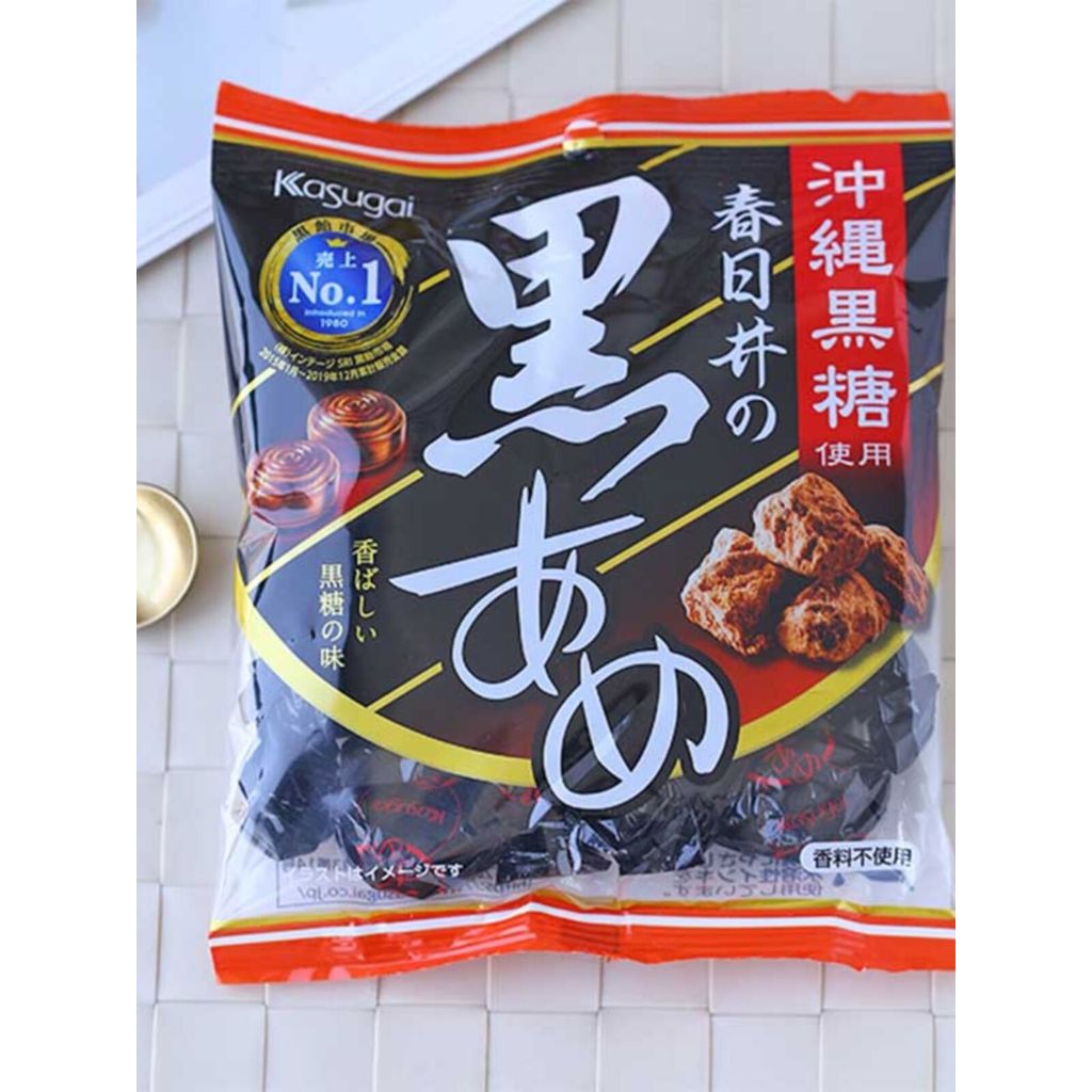 Kurashima Saccharin Premium Brown Sugar Maltose Brown Sugar Casual Snacks โดยตรงอบ Okinawa Japan FLB