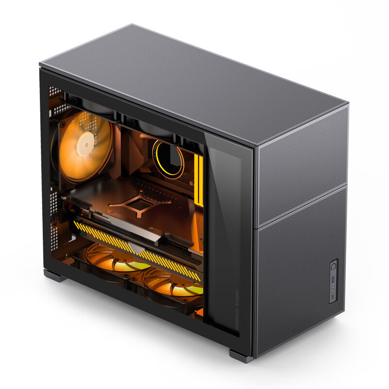 [ข้อเสนอพิเศษมาใหม่] JONSBO (JONSBO) Pine Cone D31 MESH Version Black MATX Chassis (Dual 360 Cold Ro