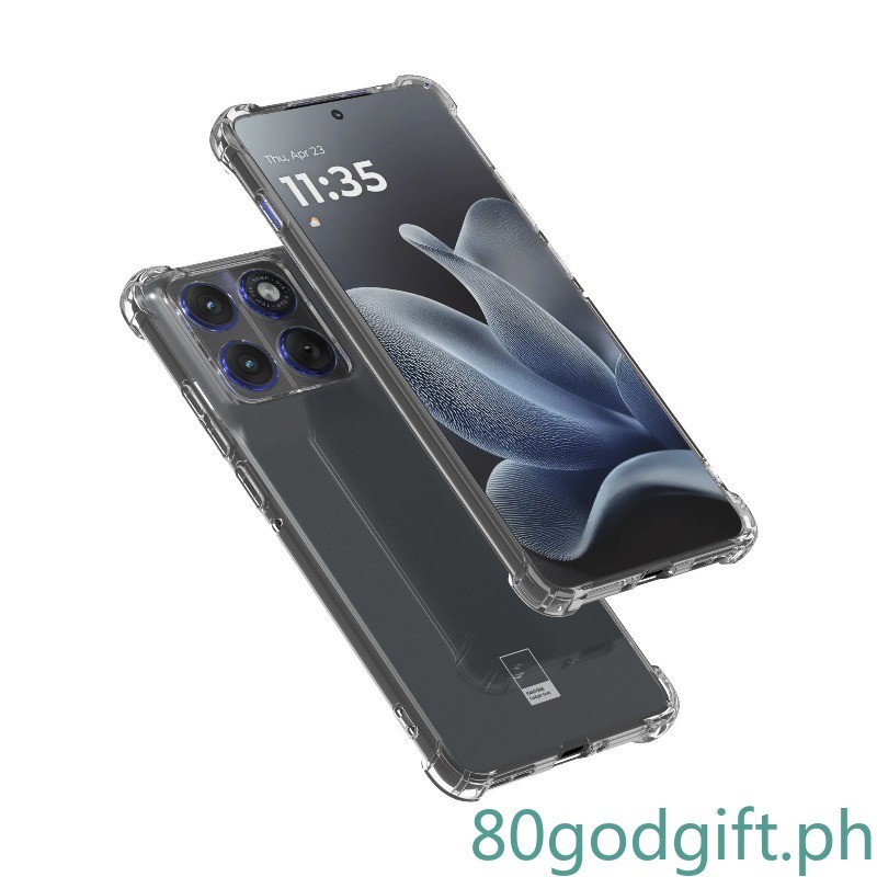 เคสโทรศัพท์สําหรับ Moto Edge 70 Clear TPU สําหรับ Moto Edge 70 60 60 S Fusion Pro Neo Stylus X70 Air โปร่งใสกันกระแทกถุงลมนิรภัยปกหลัง