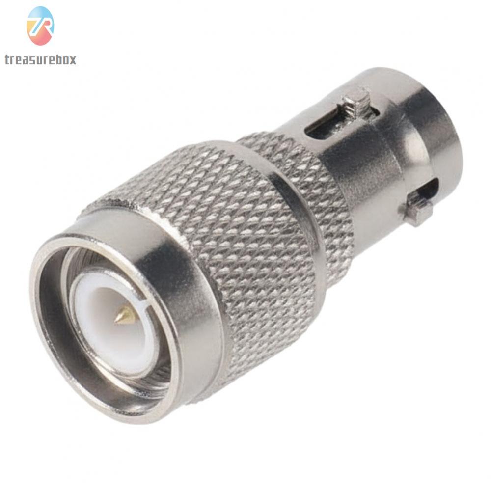 TNC ถึง BNC อะแดปเตอร์สัญญาณเกียร์ TNC ชาย BNC หญิงวัสดุทองแดง