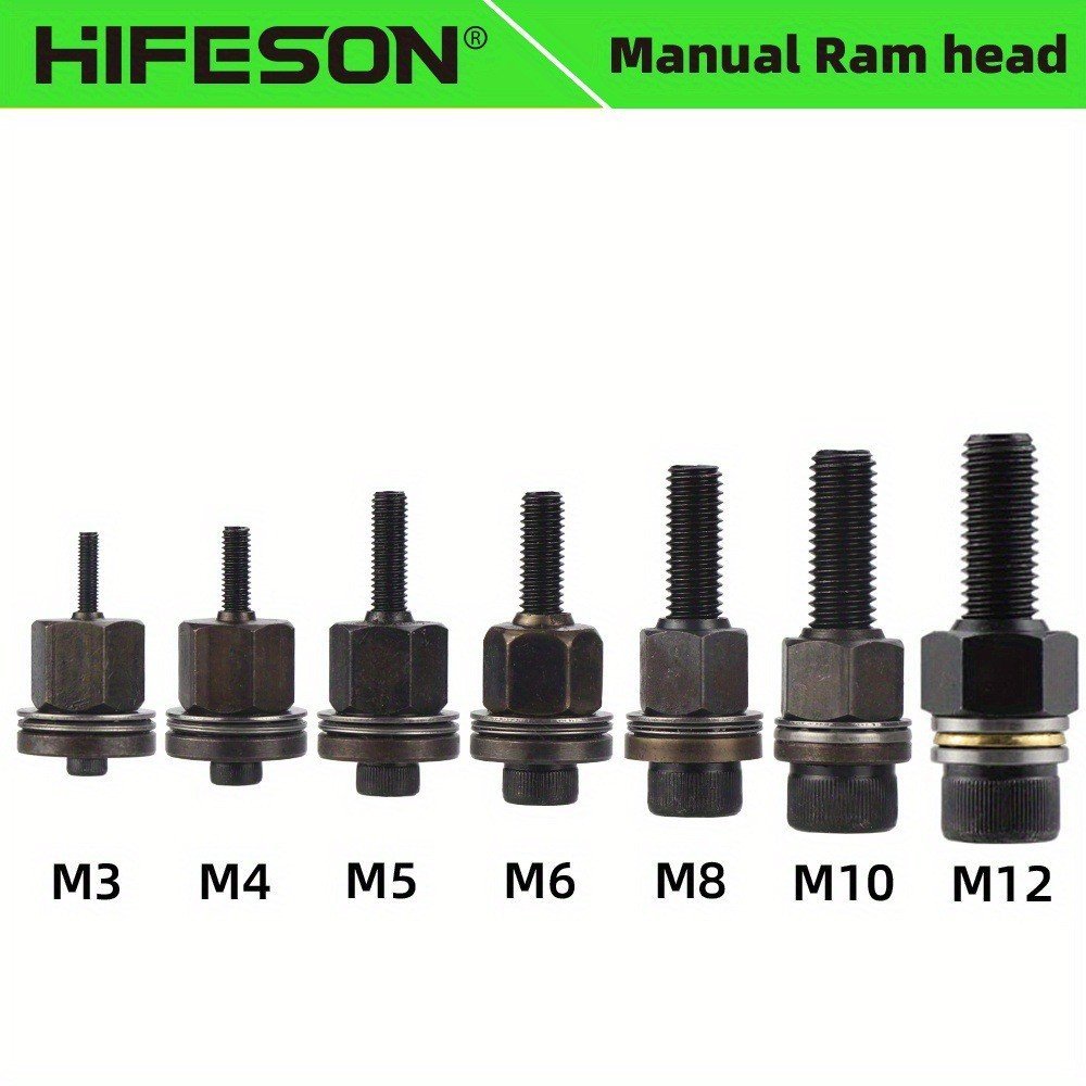 ติดตั้ง Rivet Nut Gun Head Simple Nut Nut Nut Tool M3-12 ชุดอุปกรณ์เสริมคู่มือ Cross-Border Rivet DG