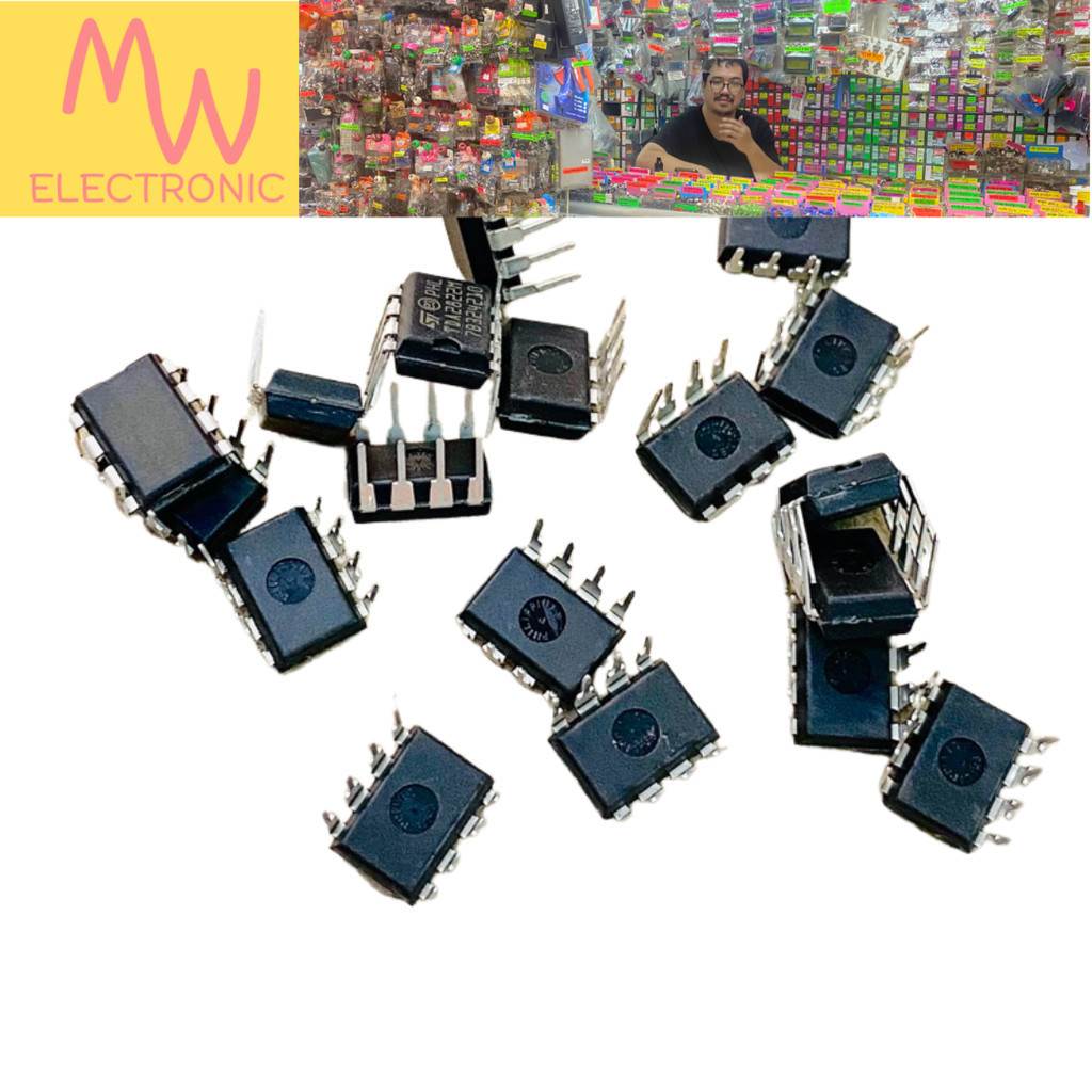 TDA2822M IC 8 ขา (ราคาต่อ 1ชิ้น)มีสินค้าพร้อมส่งในไทย