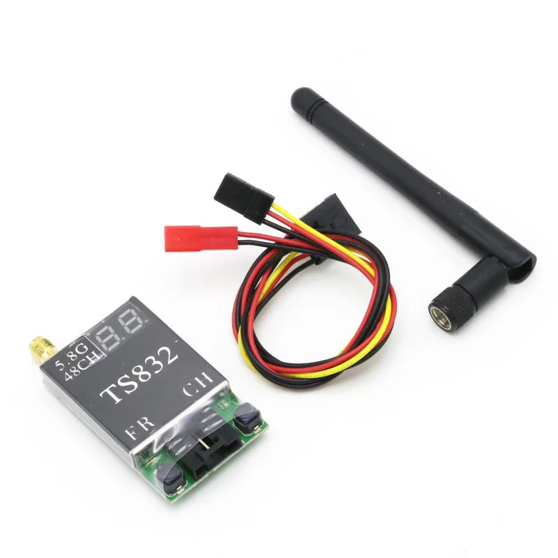 TS832 48CH 5.8G 600mw 5km ตัวรับสัญญาณ AV ไร้สายสําหรับ FPV Multicopter RC เครื่องบิน Quadcopter