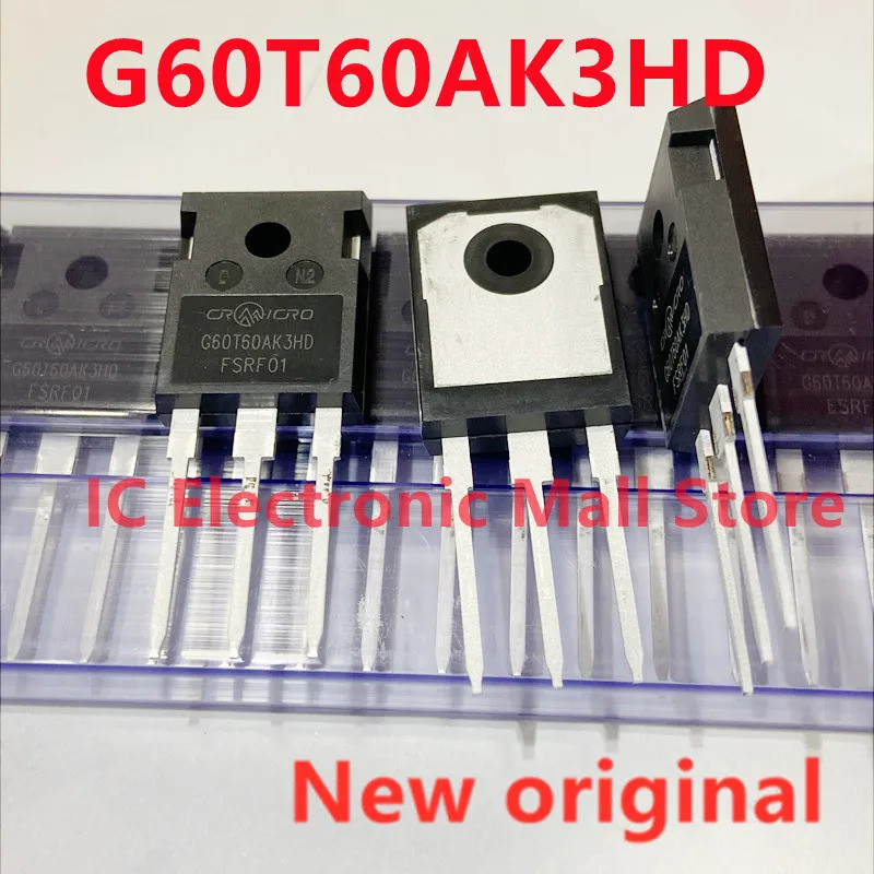 10PCS ใหม่ original G60T60AK3HD TO-247 60A 600V IGBT CRG60T60AK3HD ทรานซิสเตอร์