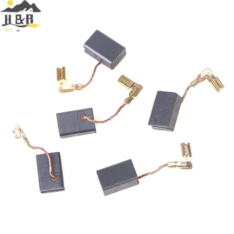 H&B Nov 5PCS 6*9*13 มม.แปรงคาร์บอนสําหรับ Makita CB-459/460 GA4030/GA4031/GA5030 {th}