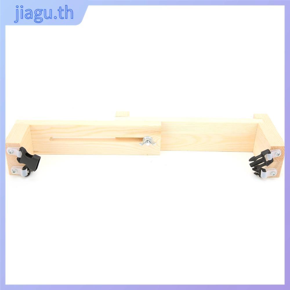JIAGU Paracord Jig ระบบคลัมป์ปรับได้ ทำจากไม้ทนทาน สำหรับการทำสร้อยข้อมือและสร้อยคอมากrafting