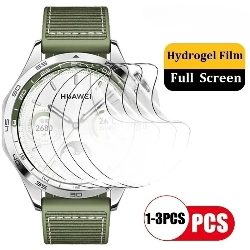 1-3 ชิ้นไม่แก้วคลุมทั้งหมดนาฬิกาป้องกันหน้าจอสําหรับ Imilab IKI KW66 W11L W12 W12S W13 TG1 Pro ง่ายย