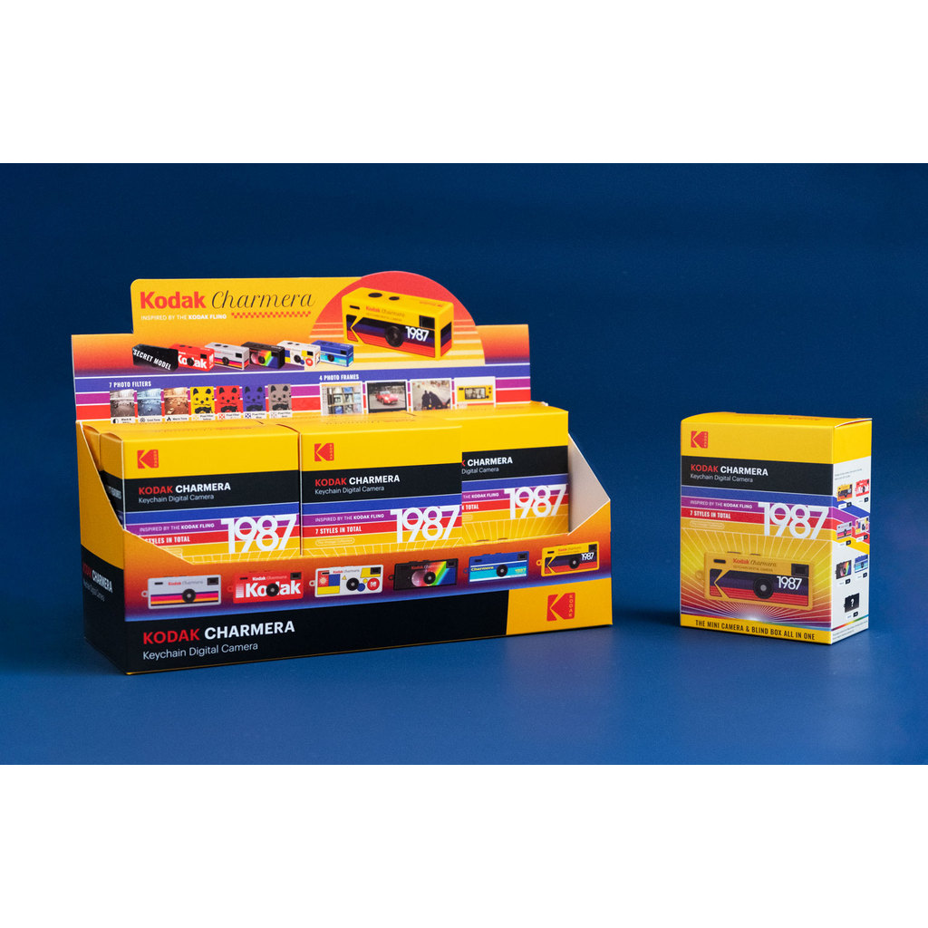(พร้อมส่ง มีส่งด่วน) KODAK CHARMERA Keychain Digital Camera Blind Box กล้องสุ่ม Kodak Chamera 1987