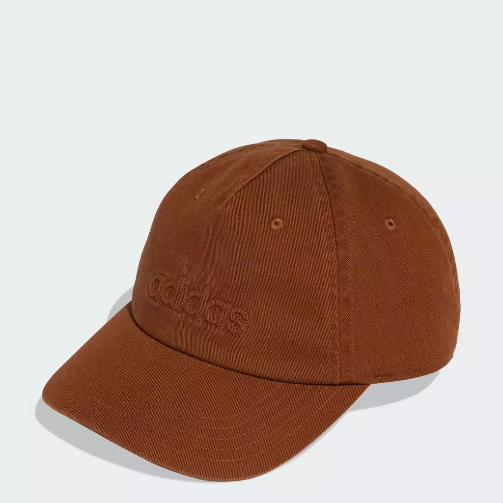 adidas ไลฟ์สไตล์ หมวกแก๊ป WASHED DAD Unisex สีน้ำตาล KE8263