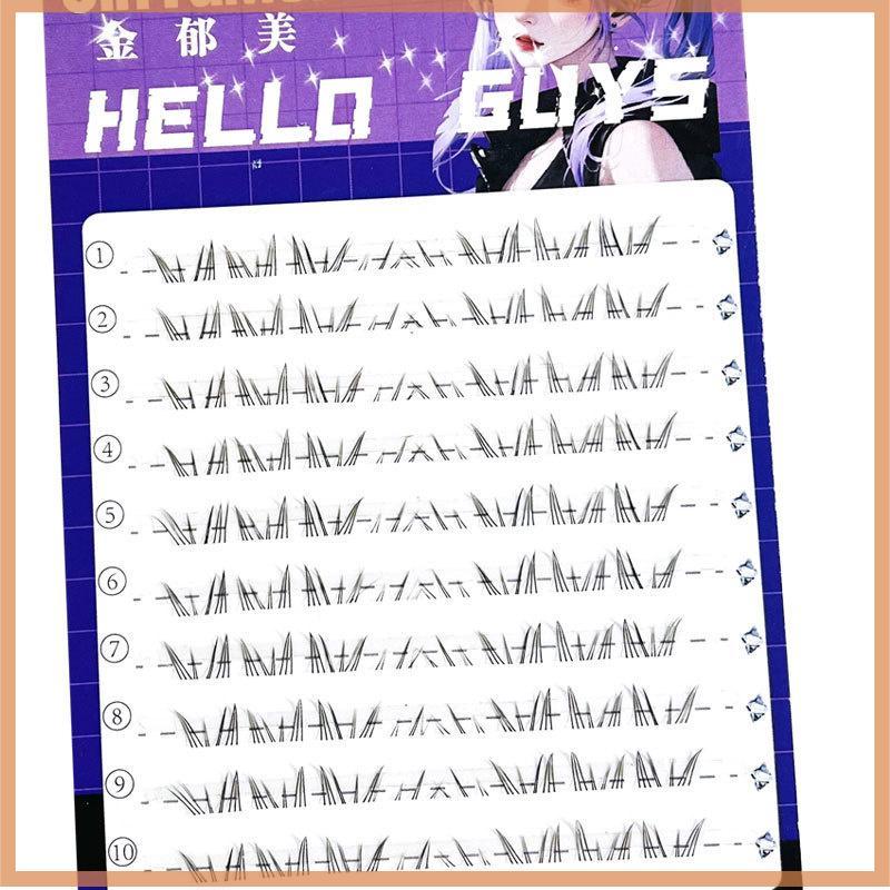 [Further] Lower Lashes Natural Lower Lashes Segmented Lower Lashes เครื่องมือแต่งหน้าขนตา [TH]