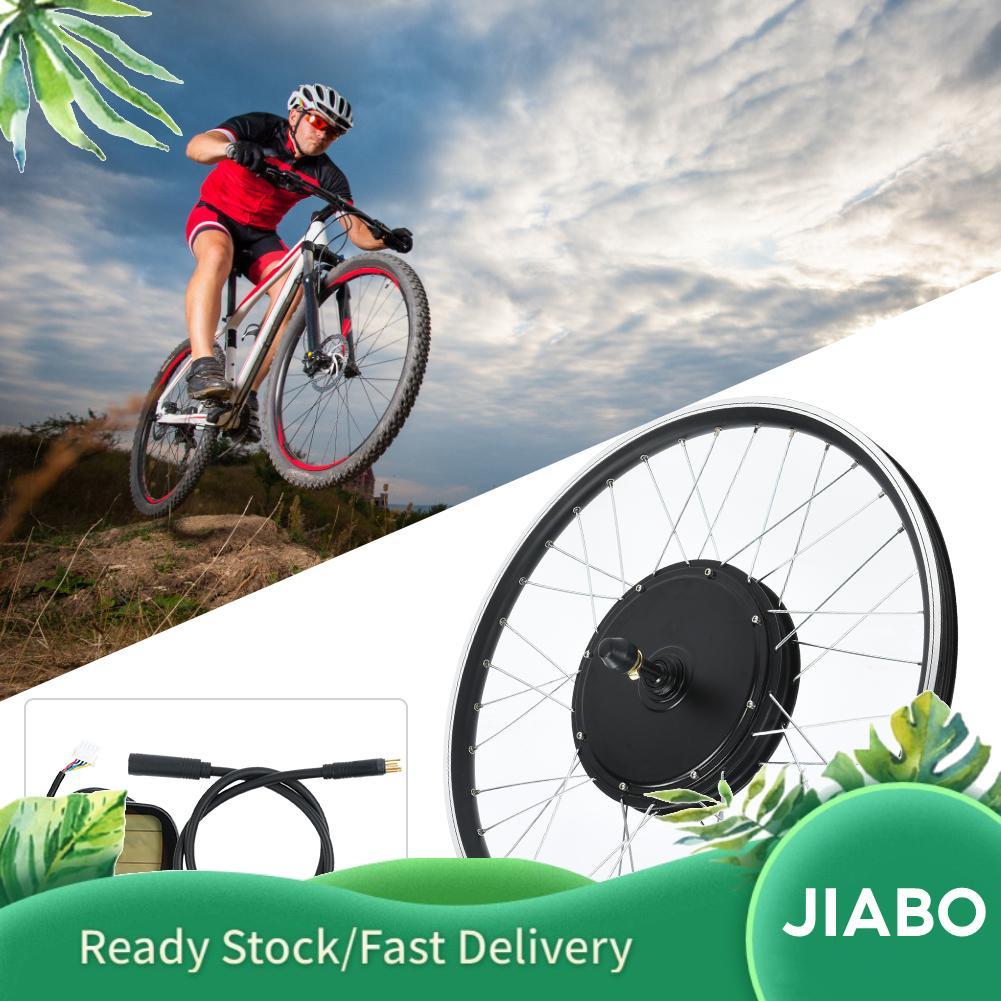 Jiabo 48V 500W 26 นิ้ว Kt lCD5 จอแสดงผลล้อเครื่องมือ Ebike Conversion Kit