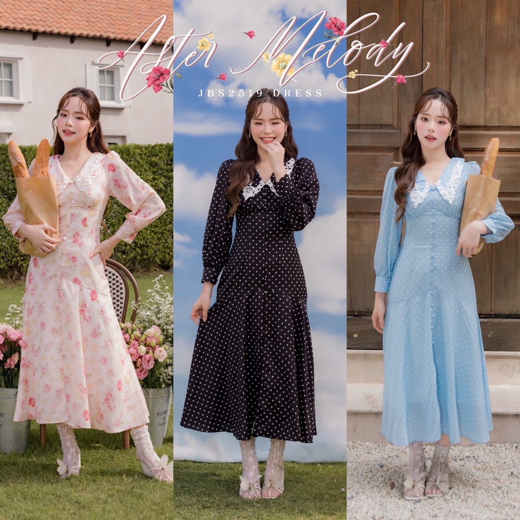 #JBS2519 Aster Melody Dress Joobs studio