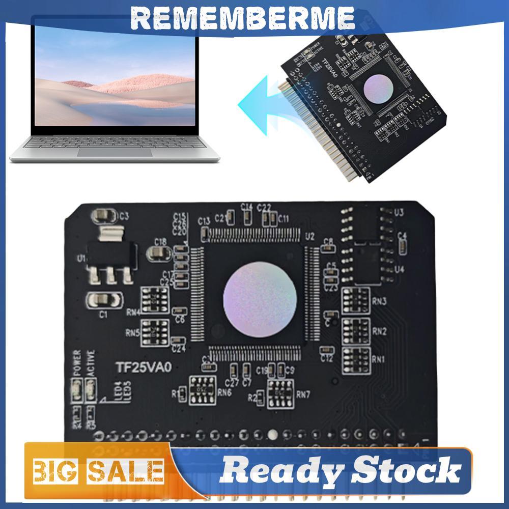 TF To IDE 2.5 นิ้ว 44Pin ชายอะแดปเตอร์แปลง 44Pin ชายอะแดปเตอร์สําหรับ DOS/Linux/WIN98/XP/VISTA/NT