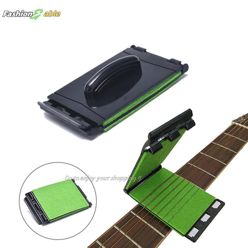 Fashion.shop03 Guitar Strings Scrubber เครื่องมือทําความสะอาดการบํารุงรักษา Care Guitar String Clean